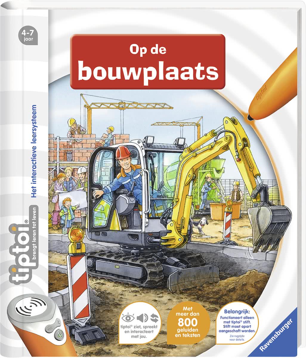 tiptoi® boek Op de bouwplaats