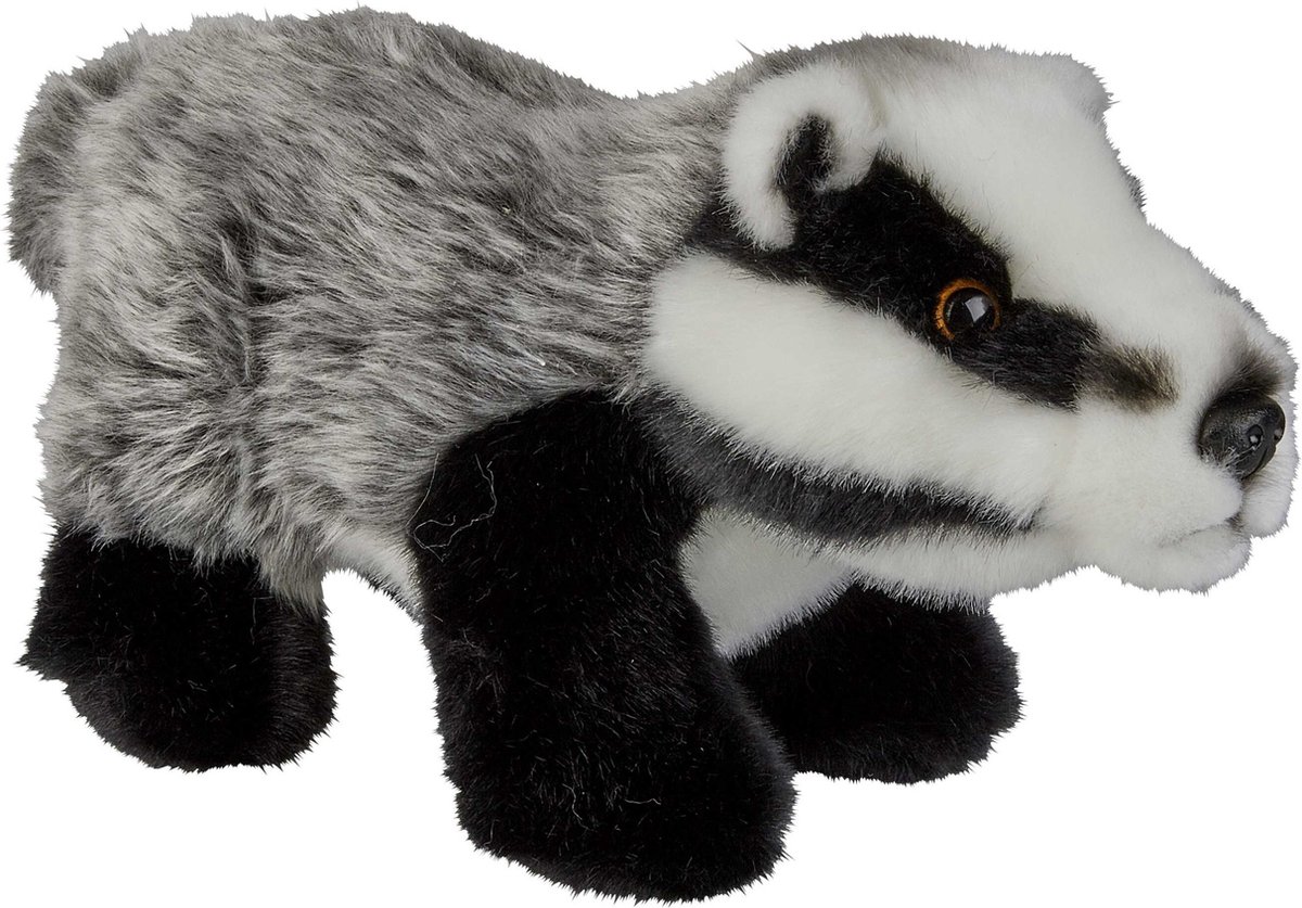 Pluche knuffel dieren Das van 18 cm - Speelgoed Dassen knuffels - Leuk als cadeau voor kinderen