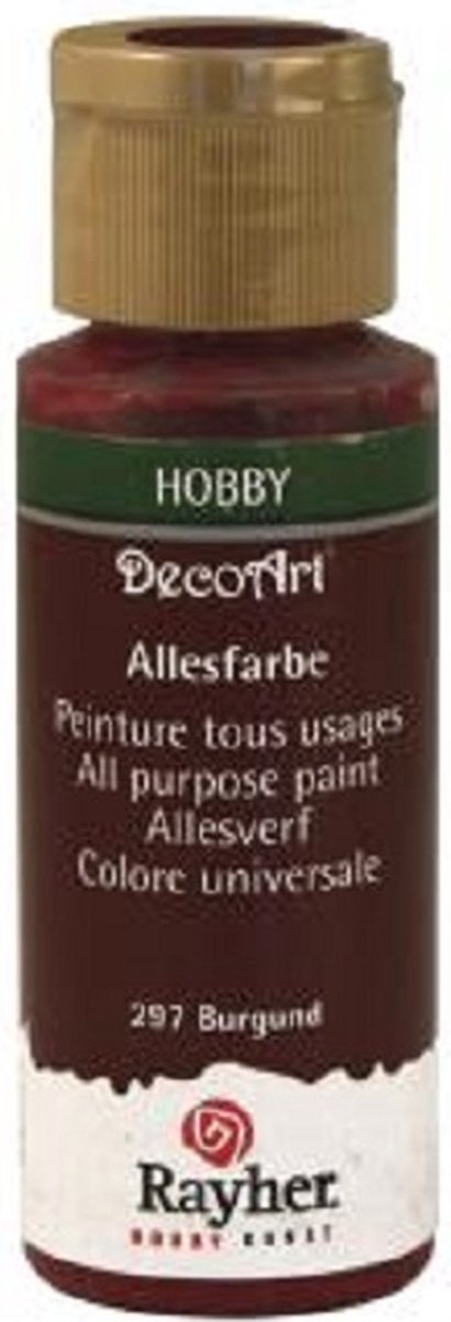 Rayher Acrylic verf 59 ml - Kleur : Bourgondie