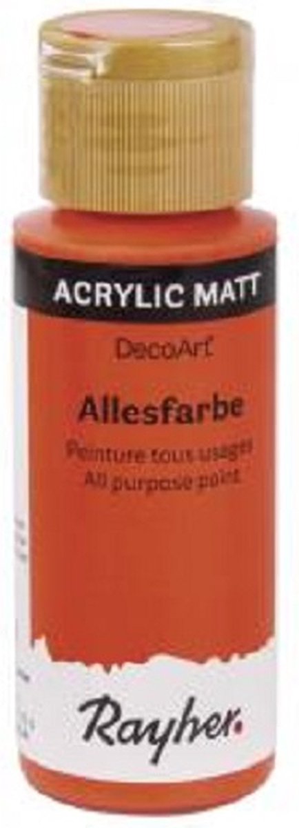 Rayher Acrylic verf 59 ml - Kleur : Capri Orange