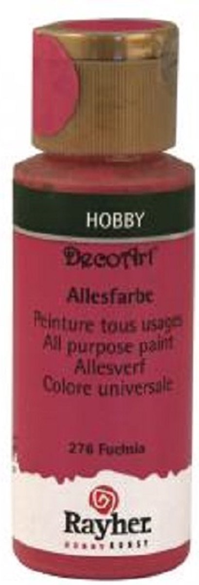 Rayher Acrylic verf 59 ml - Kleur : Fuchsia