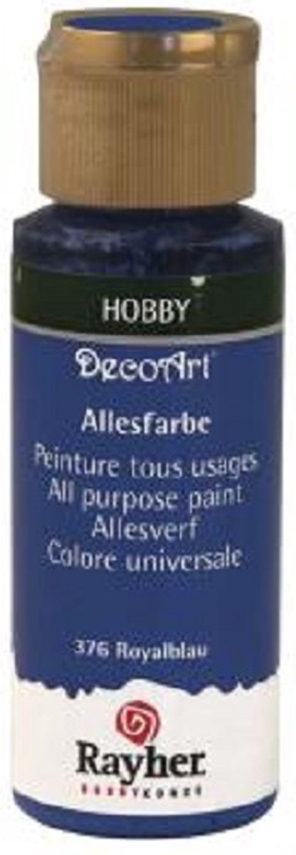 Rayher Acrylic verf 59 ml - Kleur : Royalblauw