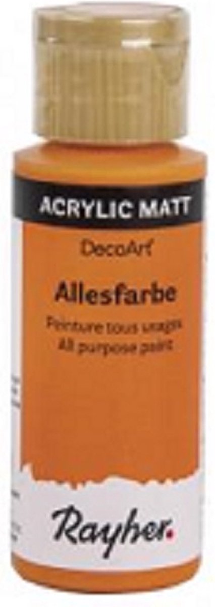 Rayher Acrylic verf 59 ml - Kleur : cadmiumoranje licht