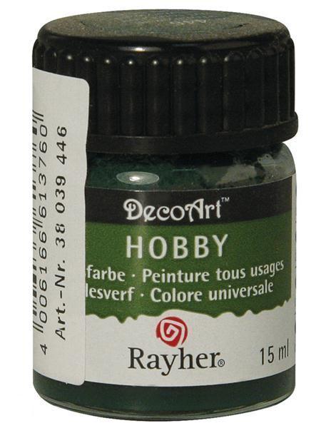 Hobby allesverf donkergroen 15 ml