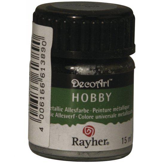 Hobby allesverf zilver 15 ml