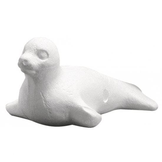 Piepschuim zeehond 18 cm