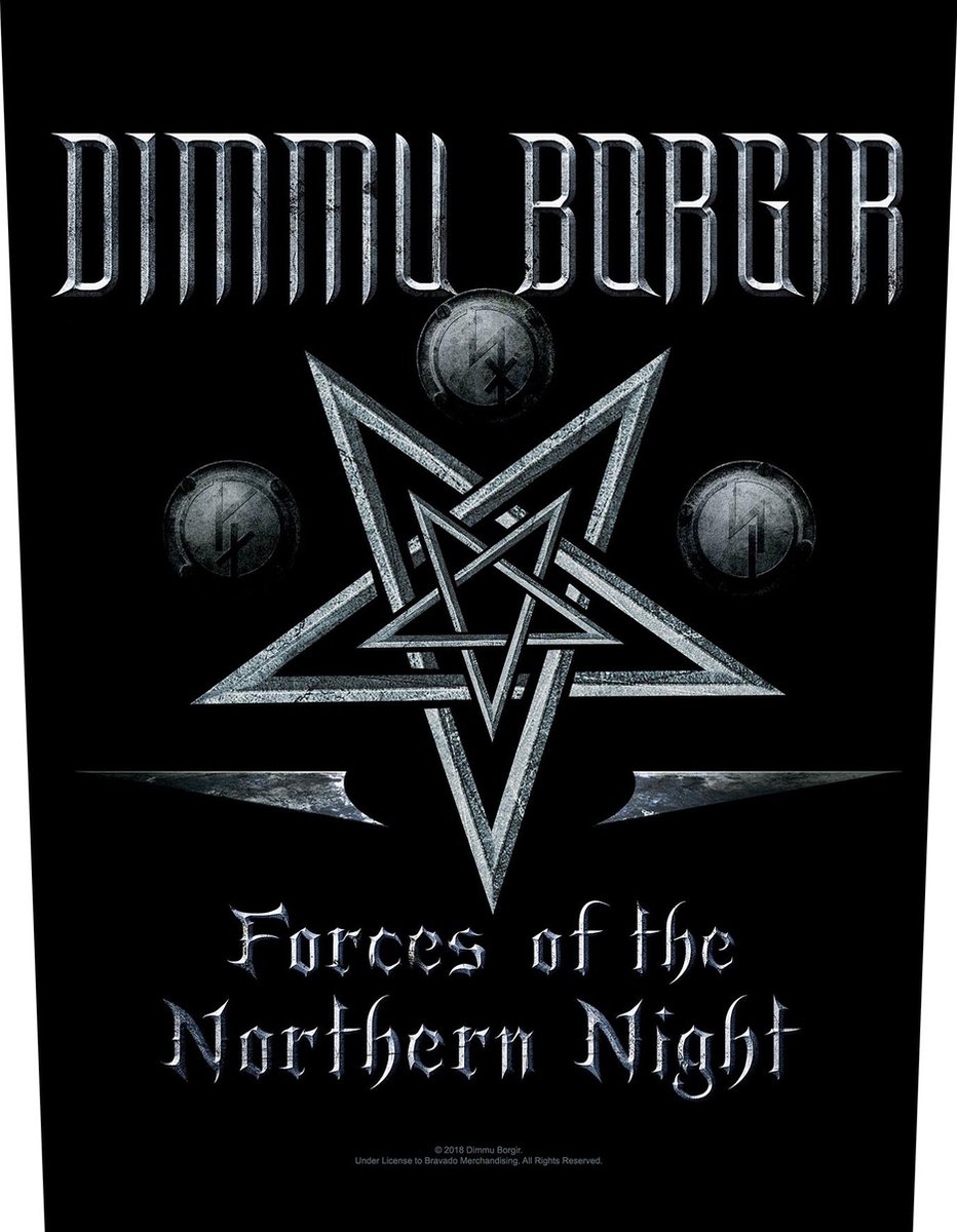 Dimmu Borgir ; Forces Of The Northern Night ; Rugpatch