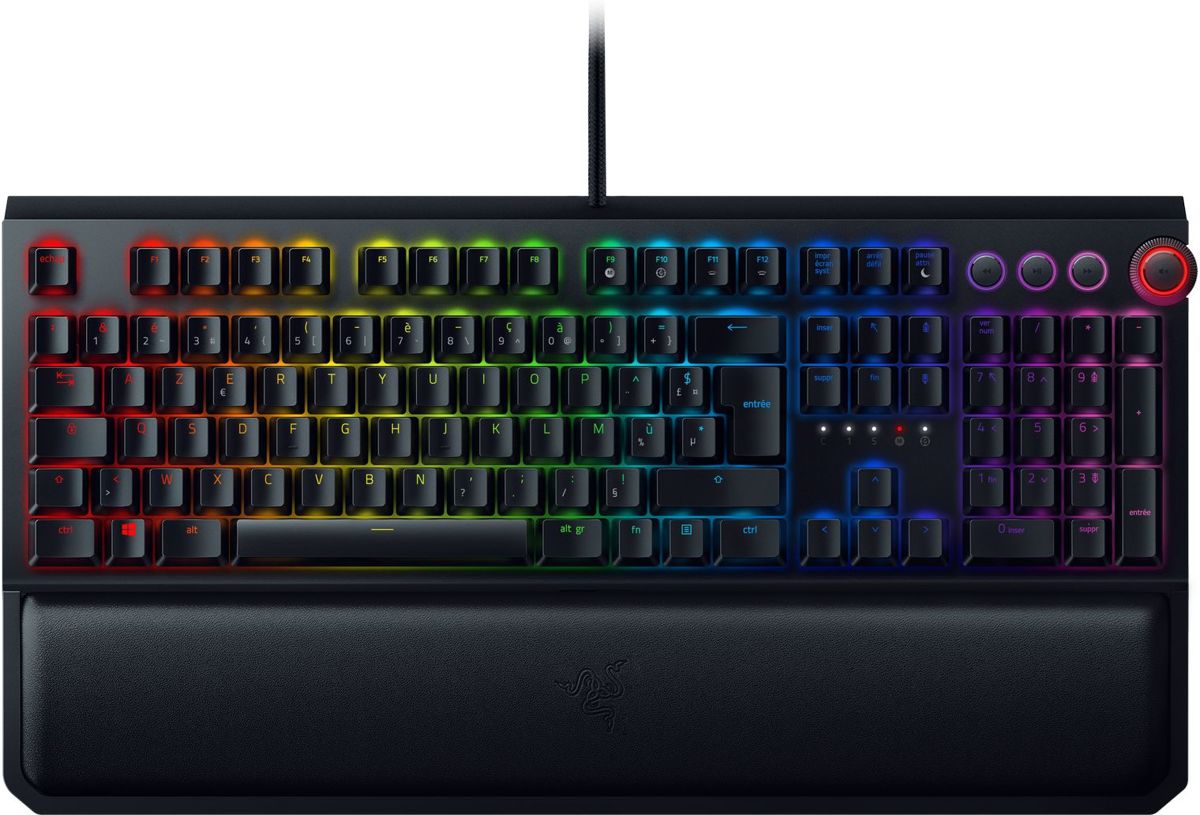 Razer BlackWidow Elite - FR Azerty - Green Switch - Mechanisch Gaming Toetsenbord