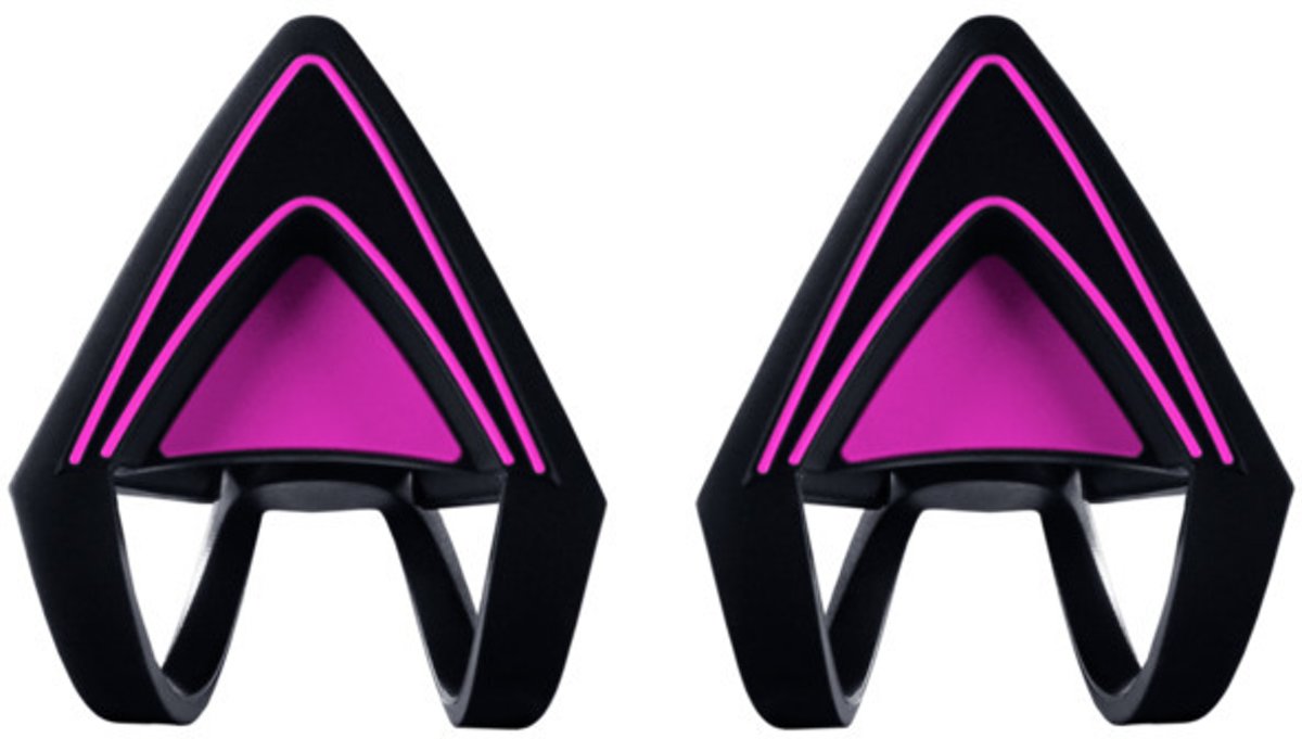 Razer Kitty Ears - Geschikt voor Razer Kraken - Neon Purple