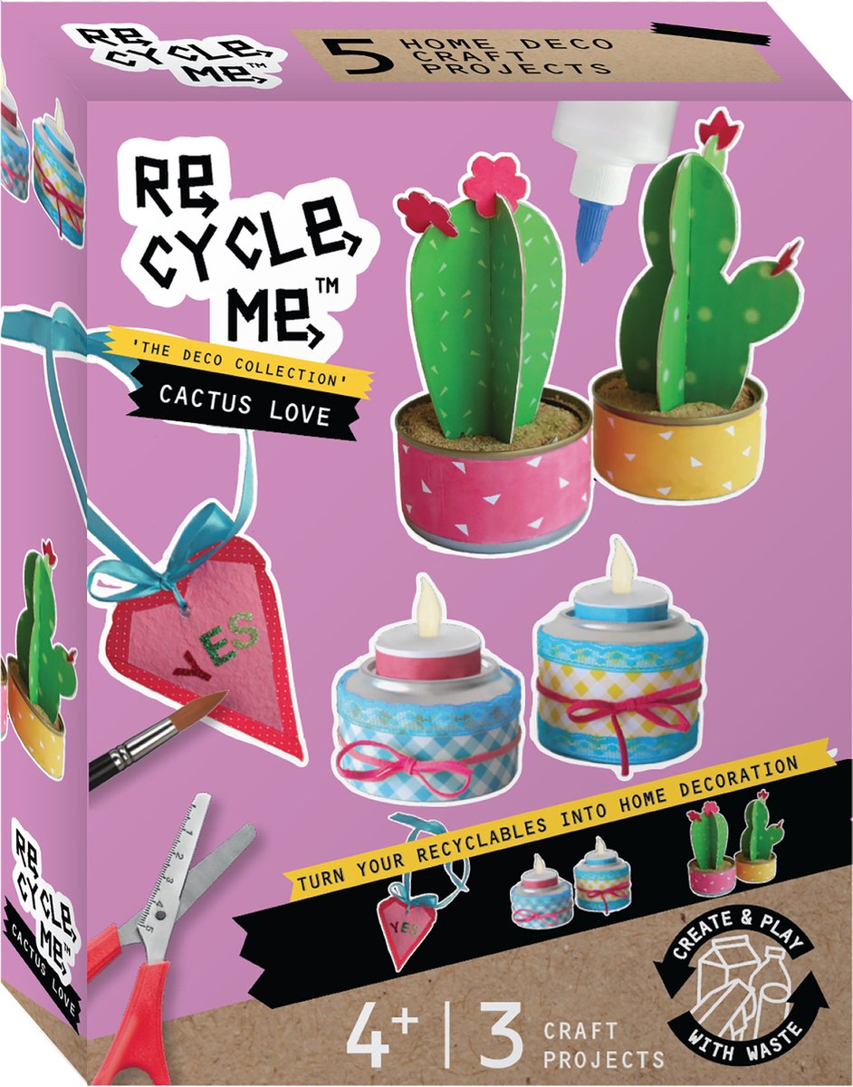 Re-Cycle-Me Cactus Love