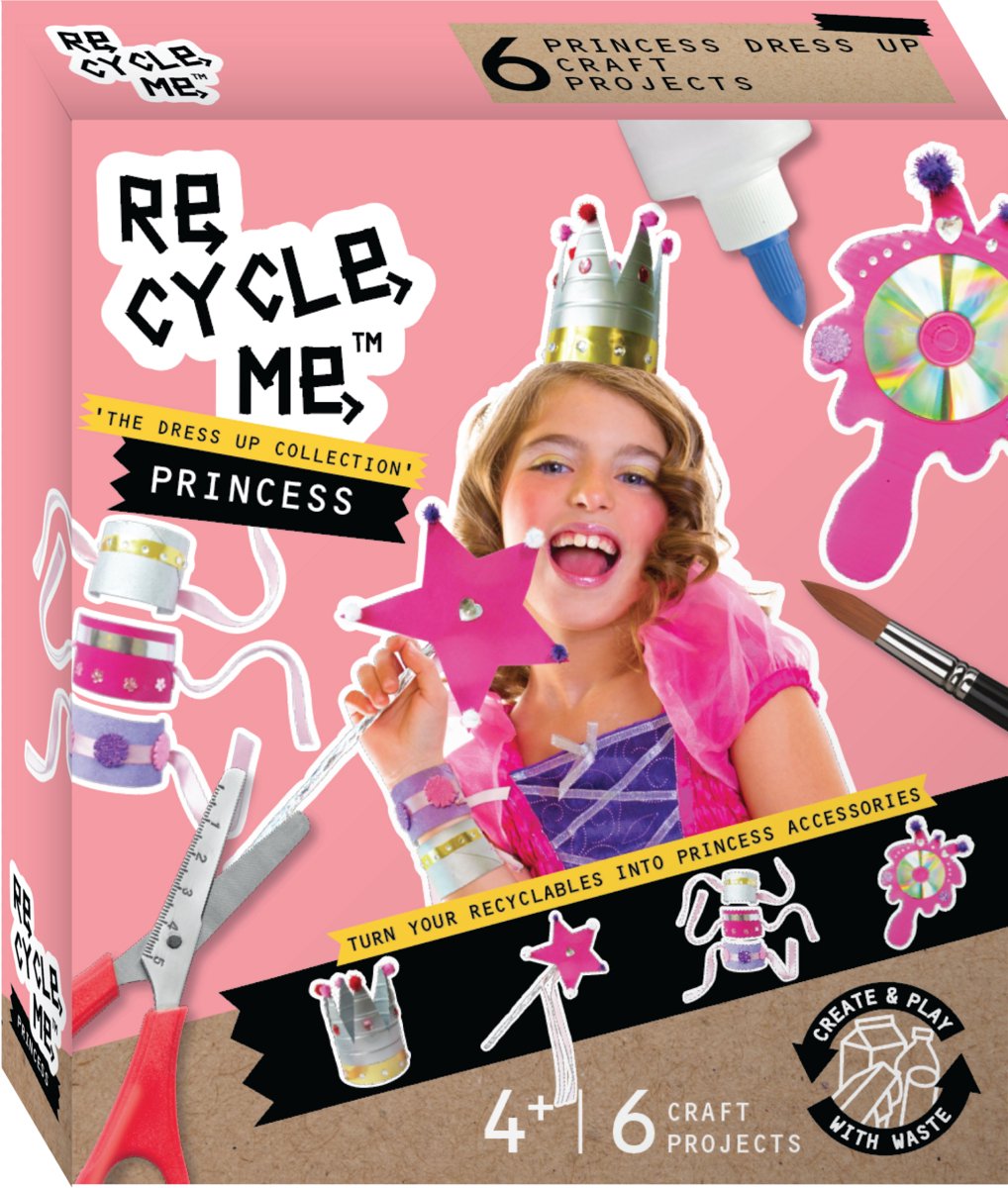 Re-Cycle-Me Knutsel een prinsessenkostuum