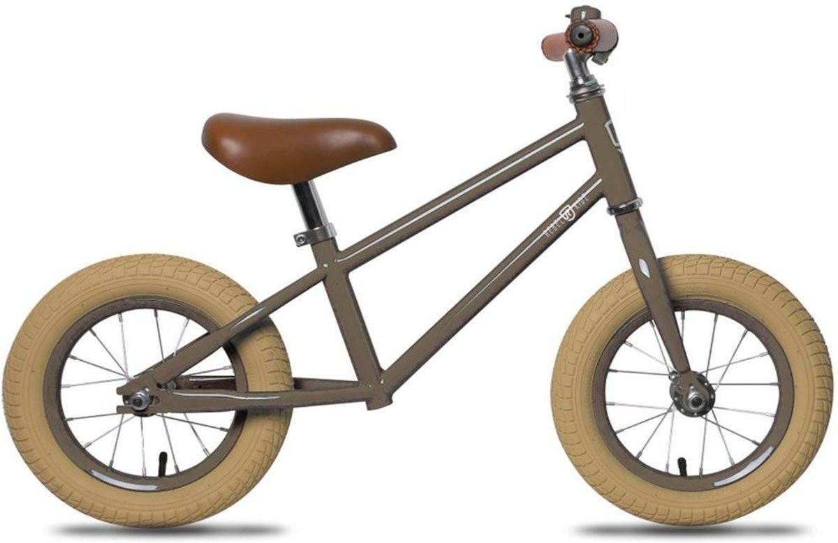 Rebel Kids Loopfiets Heinje - Loopfiets - Jongens - Taupe - 12 Inch