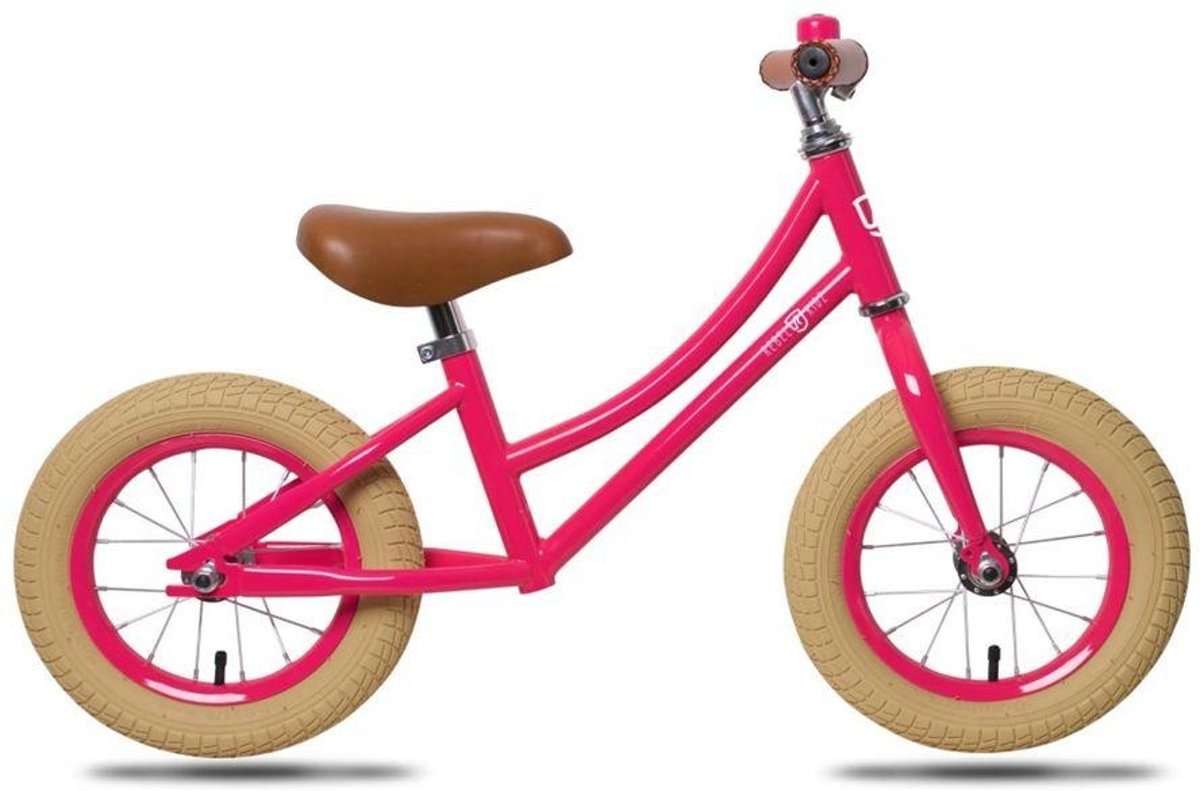 Rebel Kids Loopfiets Julia - Loopfiets - Meisjes - Roze - 12 Inch