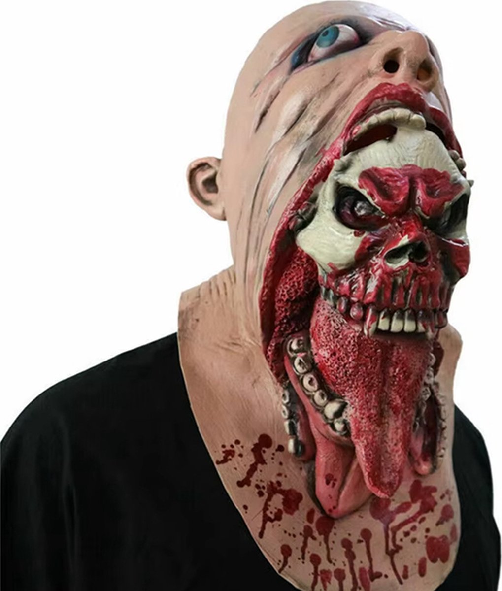 Zombie masker - Halloween - Horror - Eng - BDSM - Gezichtsmasker - One Size - Unisex