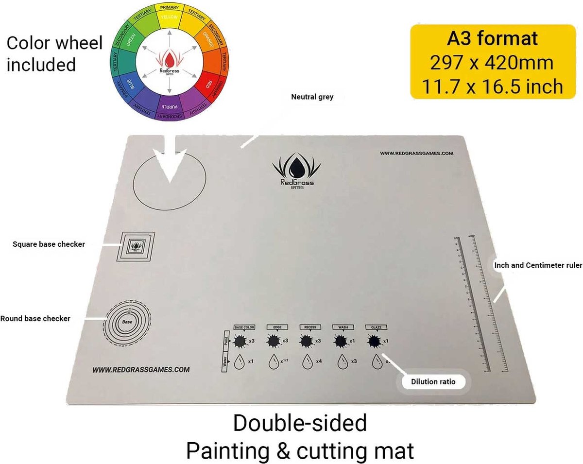 Painting Mat A3 – Cut resistant - MAT-A3