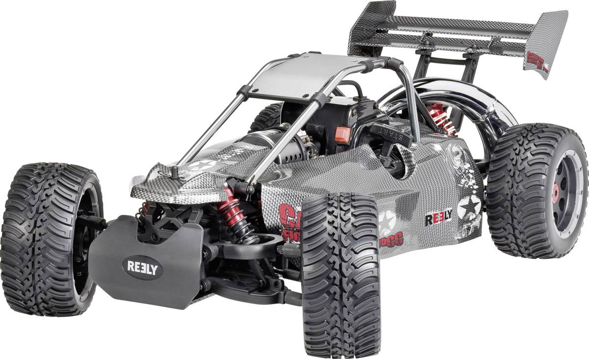   Carbon Fighter III 1:6 RC auto Benzine Buggy Achterwielaandrijving RTR 2,4 GHz