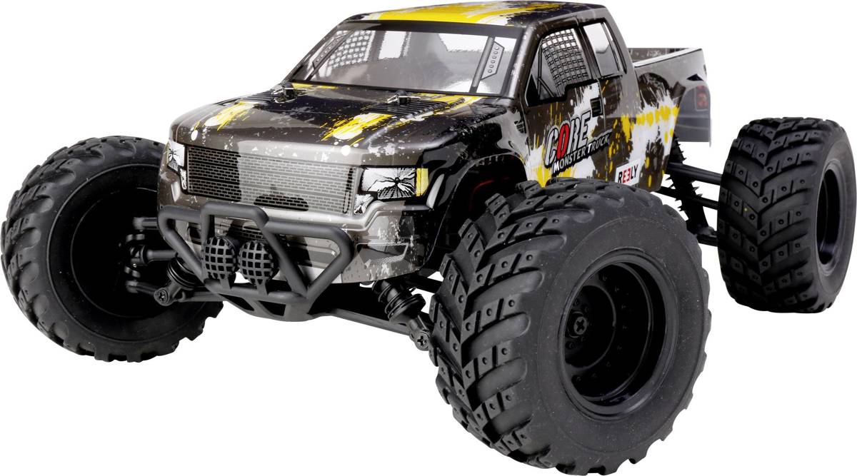 Reely Core 1:10 Xs Brushed Rc Auto Elektro Monstertruck 4Wd Rtr 2 4 Ghz