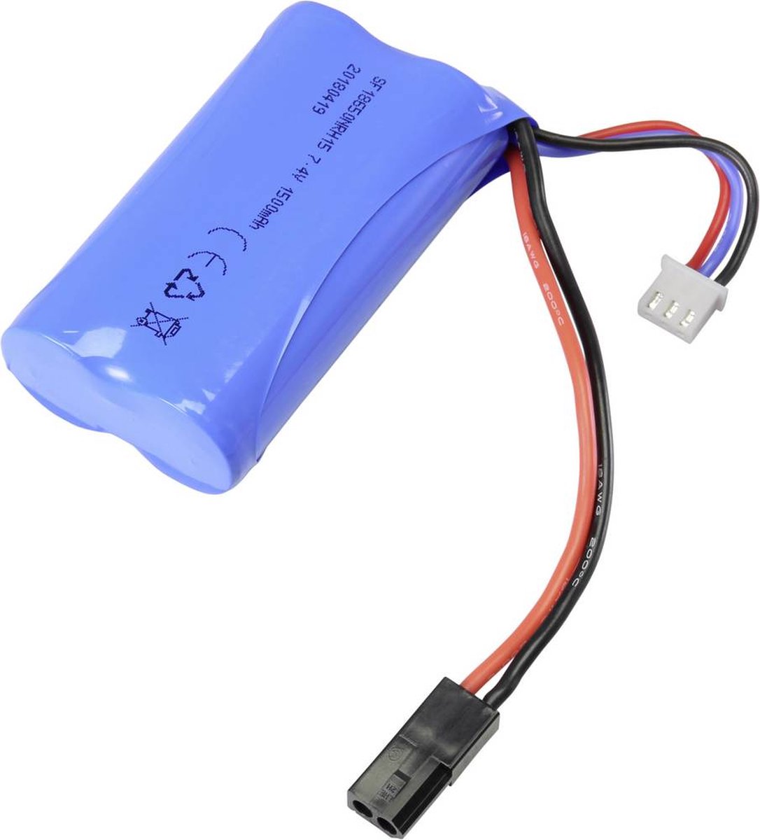 Reely Li-ion accupack 7.4 V 1500 mAh Aantal cellen: 2 1 C Racingpack Mini