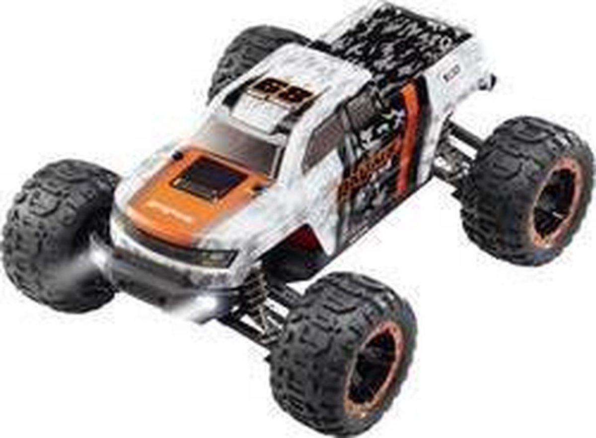 Reely RaVage 4x4 Brushed 1:16 RC auto Elektro Monstertruck 4WD RTR 2,4 GHz Incl. accu en laadkabel