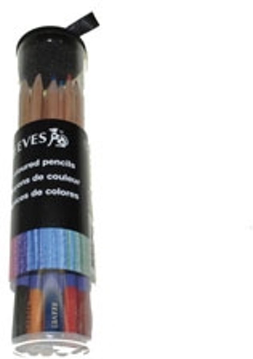 Reeves 12 Coloured pencils