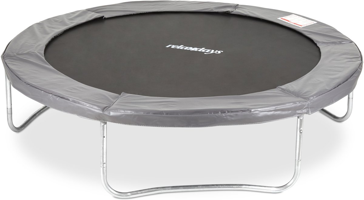 relaxdays Trampoline tuin - kindertrampoline - tuintrampoline - rand - buiten - 15 305 cm