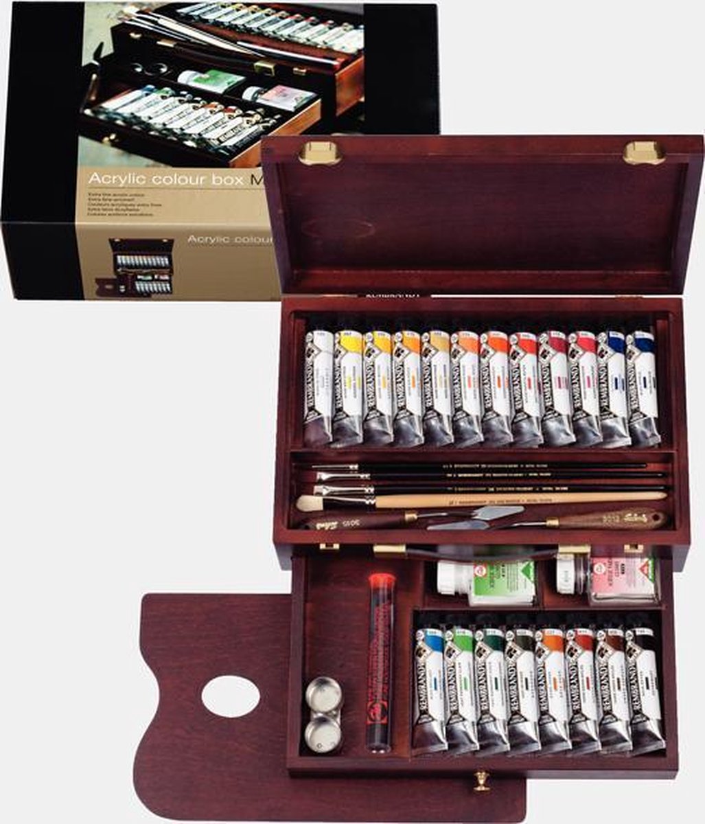 REMBRANDT ACRYL MASTER BOX