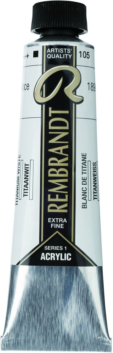 Rembrandt Acryl Verf Serie 1 Titanium White (105)