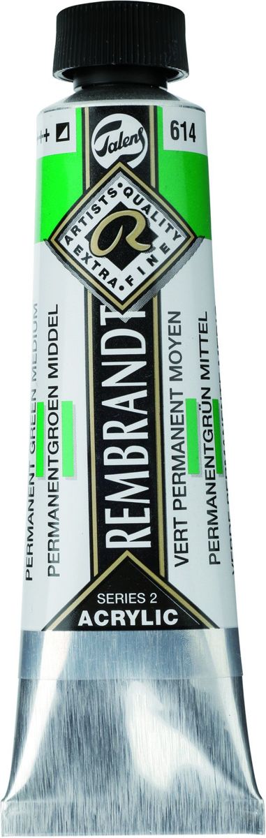 Rembrandt Acryl Verf Serie 2 Perm. Green Medium (614)