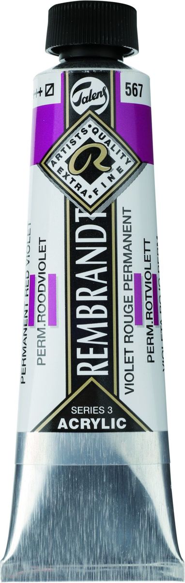 Rembrandt Acryl Verf Serie 3 Perm. Red Violet (567)