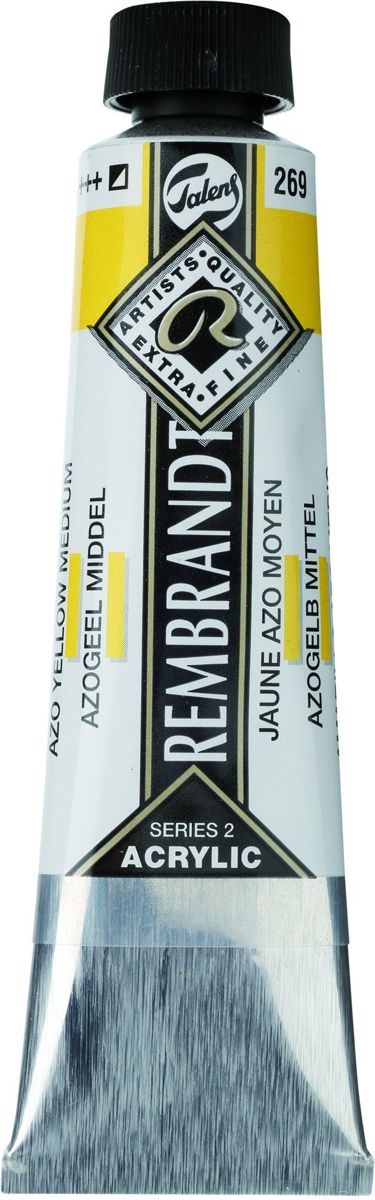 Rembrandt Acrylic Verf Serie 2 Azo Yellow Medium (269)