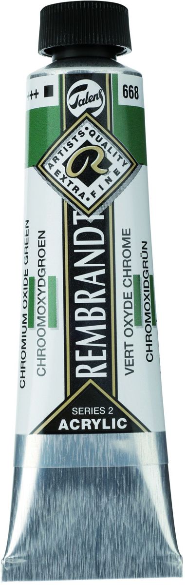 Rembrandt Acrylic Verf Serie 2 Chromium Oxide Green (668)