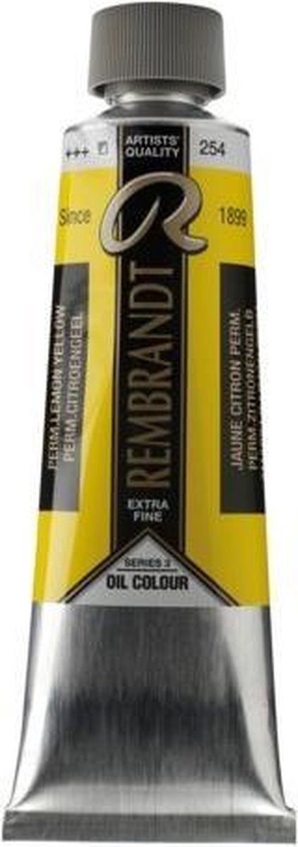 Rembrandt Olieverf 150 ml Tube Perm.citroengeel 254