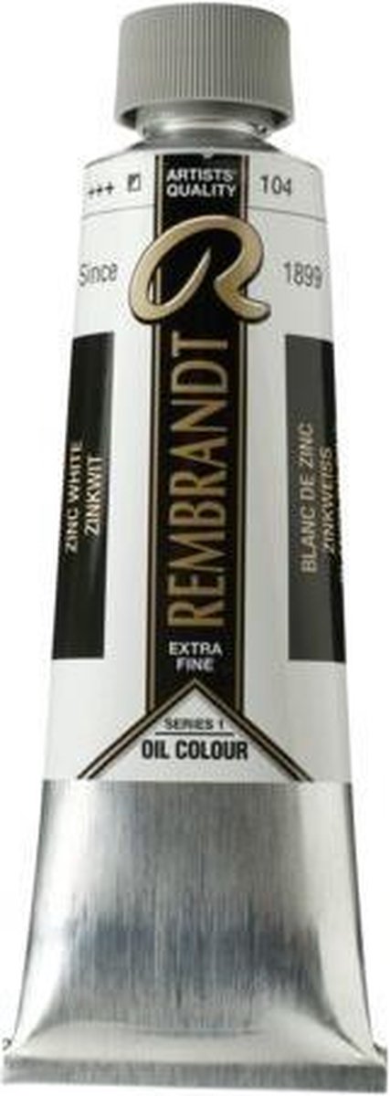 Rembrandt Olieverf 150 ml Tube Zinkwit 104