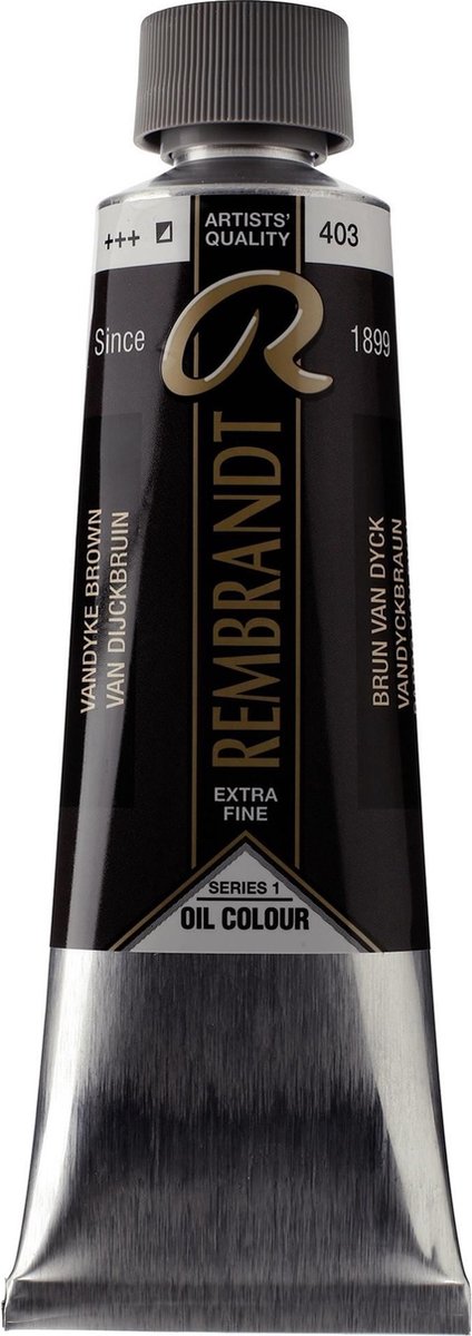 Rembrandt Olieverf 150 ml Tube van Dyke Bruin 403