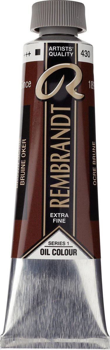 Rembrandt Olieverf Tube 40 ml Bruine Oker 430