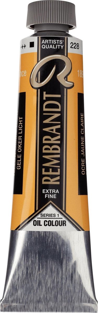 Rembrandt Olieverf Tube 40 ml Gele Oker Licht 228