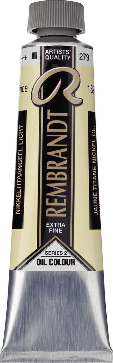 Rembrandt Olieverf Tube 40 ml Nikkeltitaangeel Licht 279