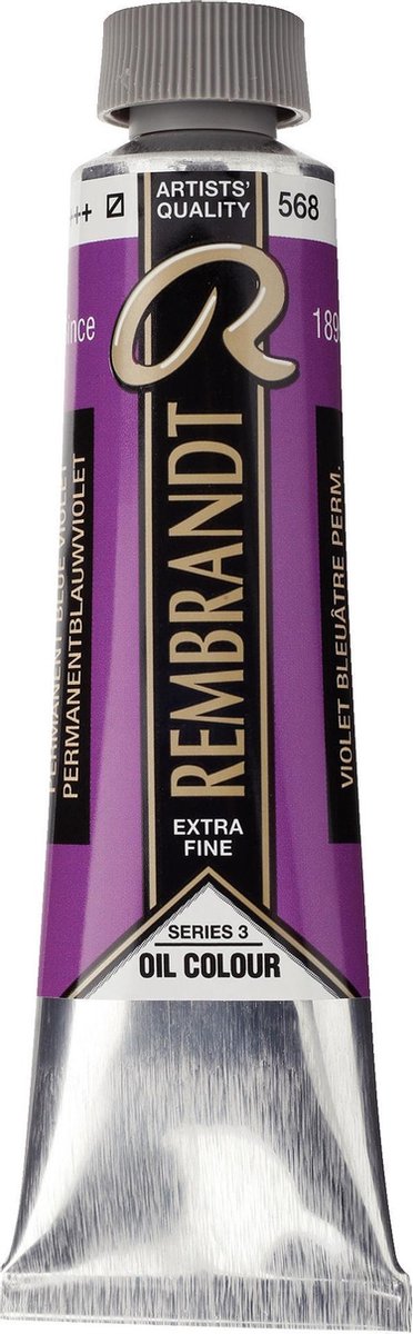 Rembrandt Olieverf Tube 40 ml Permanentblauwviolet 568