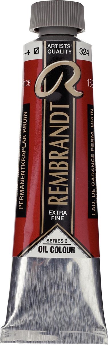 Rembrandt Olieverf Tube 40 ml Permanentkraplak Bruin 324