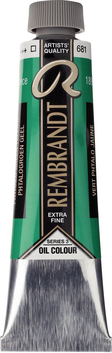 Rembrandt Olieverf Tube 40 ml Phtalogroen Geelachtig 681