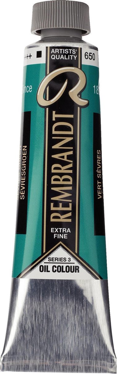 Rembrandt Olieverf Tube 40 ml Sèvresgroen 650