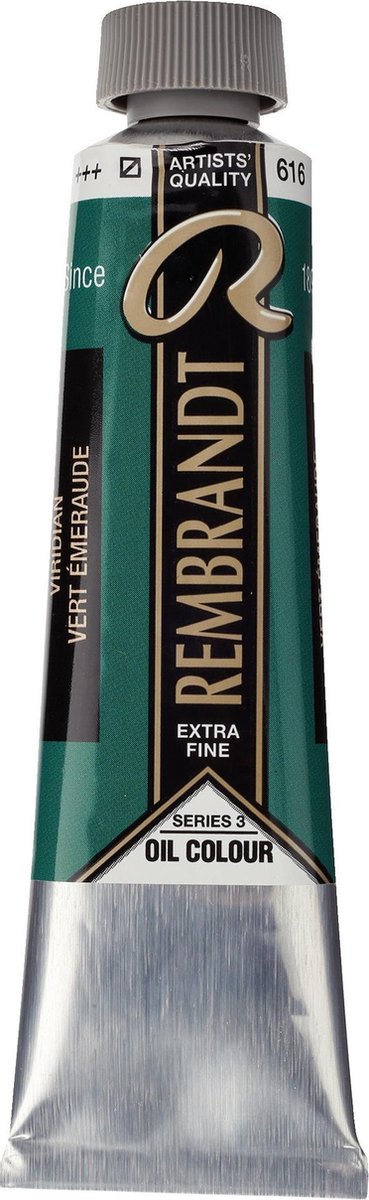 Rembrandt Olieverf Tube 40 ml Vert Emeraude 616