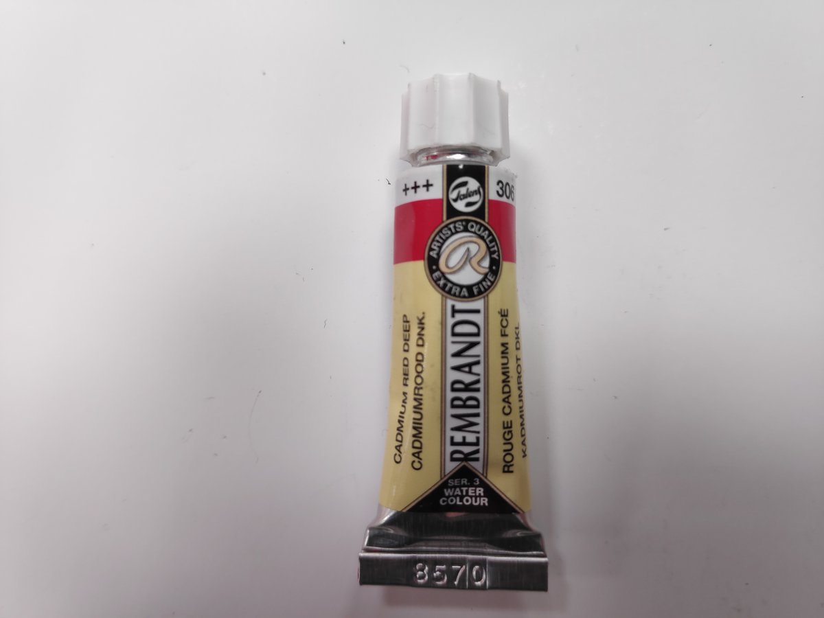 Rembrandt Water Colour 5 ml Cadmium Rood Donker (306)