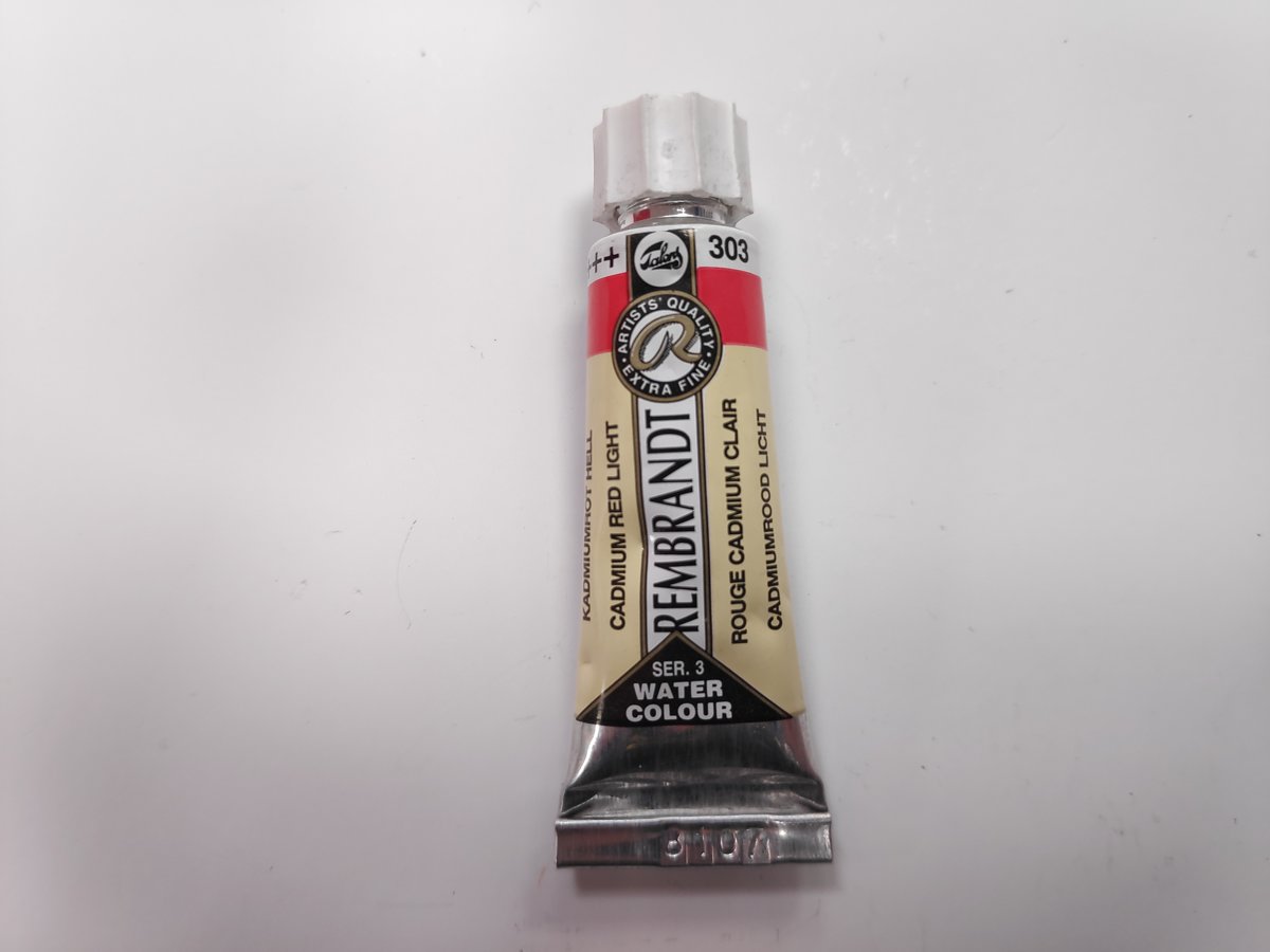 Rembrandt Water Colour 5 ml Cadmium Rood Licht (303)