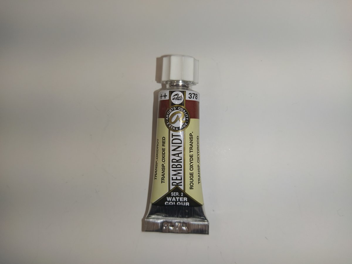 Rembrandt Water Colour 5 ml Transparant Oxide Red (378)