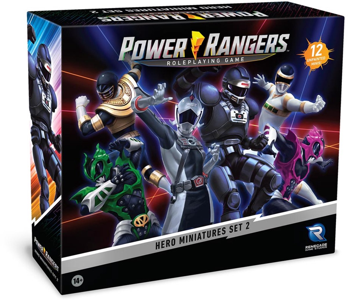 Power Rangers: RPG Hero Miniatures Set 2 - RPG - Miniaturen -  