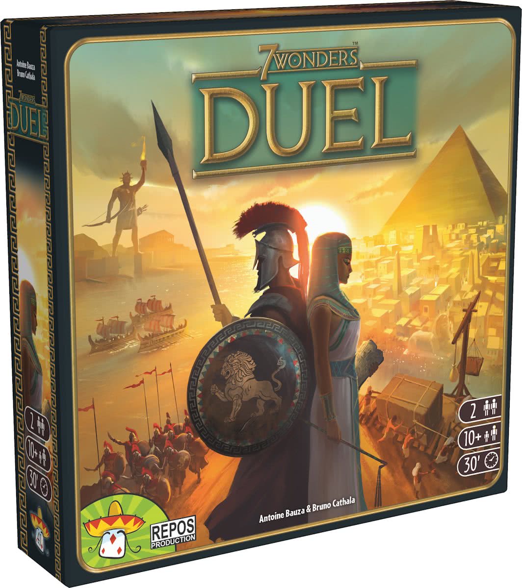 7 Wonders Duel - Bordspel