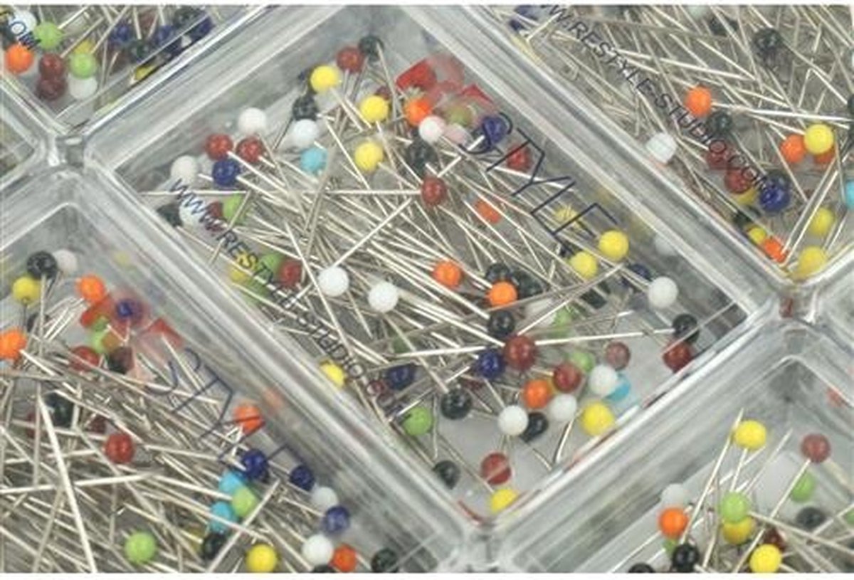   Glaskopspelden 100 stuks