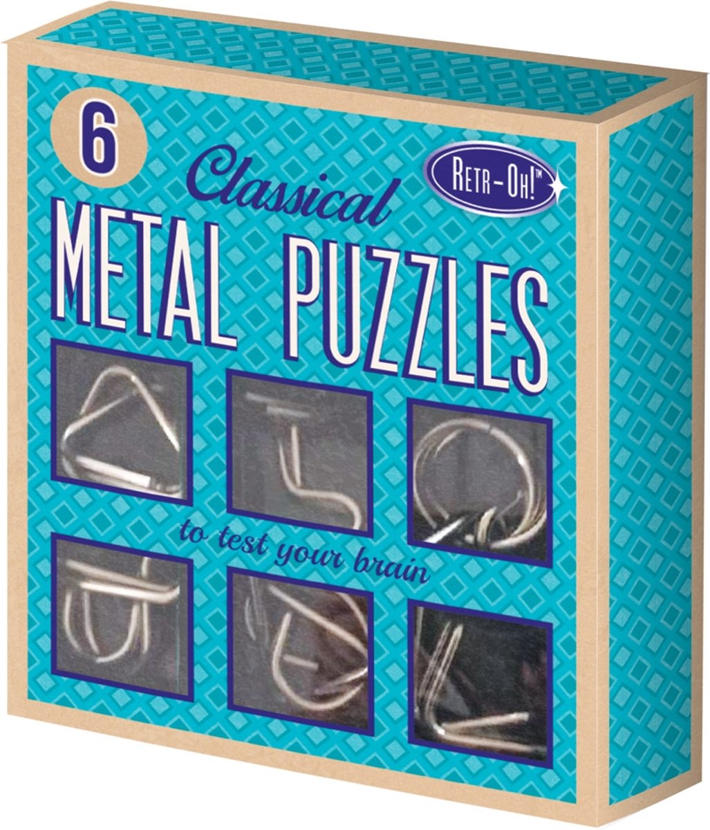 Retr-Oh 6 metal Puzzles