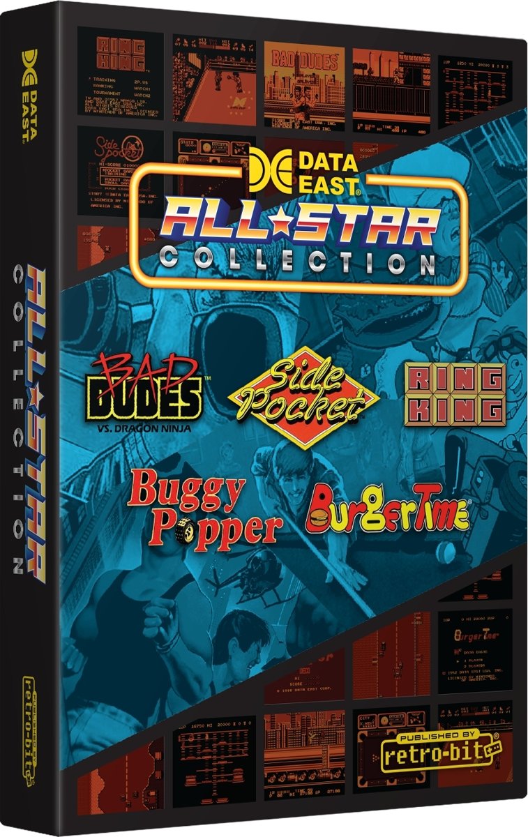 Retro-Bit Data East All-Star Collection NES